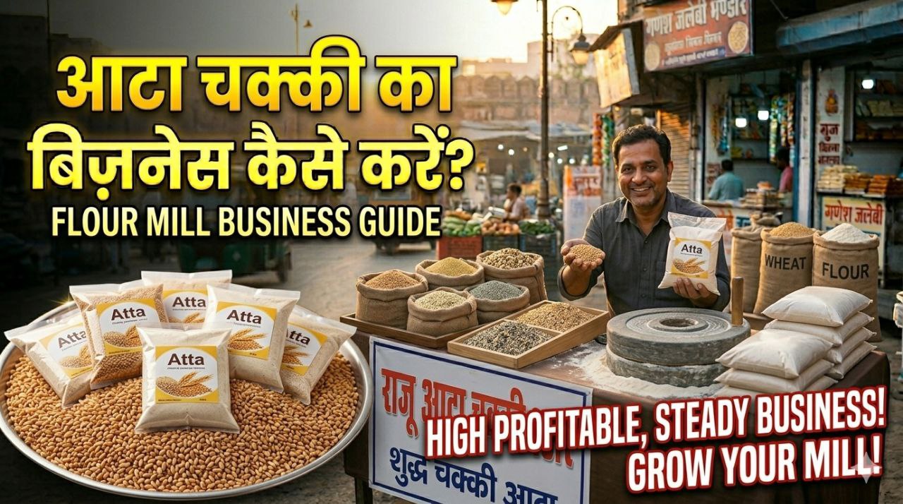 atta chakki kaise khole